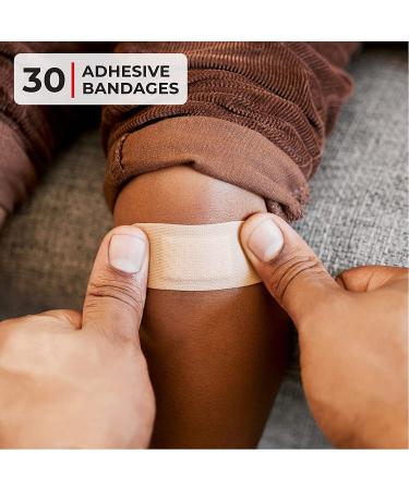 Thrive Mini First Aid Kit Travel Size (66 Piece) - Hospital Grade Medical Supplies in Compact First Aid Bag - Buy Online on GoSupps.com