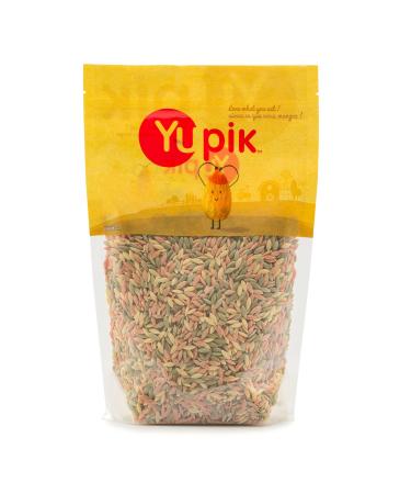 Yupik Tri-Color Orzo Pasta 1Kg 1 kg (Pack of 1)