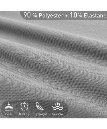 Resinta Girls Running Shorts 4 Pack | Quick Dry Polyester Active Shorts for Kids 10-12 Years | Workout Dolphin Shorts in Black, Light Gray, Pink, Hot Pink - Buy Online on GoSupps.com