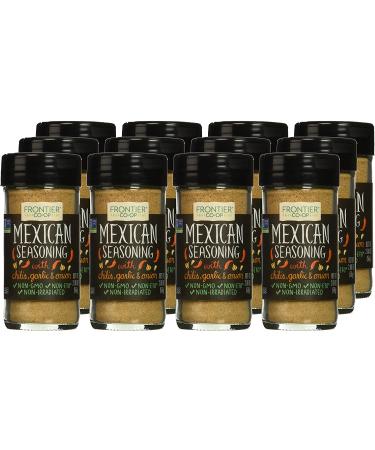 Frontier Natural Products Mexican Seasoning with Chilis, Garlic & Onion - 2 oz for Authentic Flavor - Buy Online on GoSupps.com