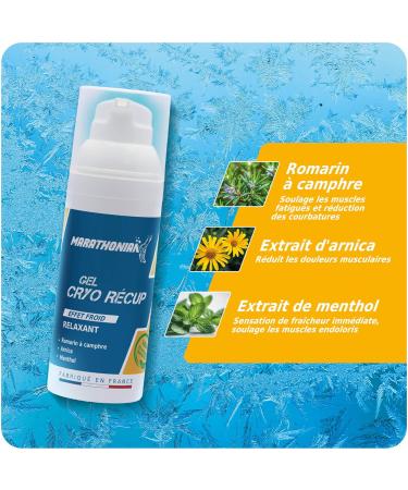 Gel Cryo Recup - Relaxant - Action par le froid- Fabriqu en France - 50 ml - Buy Online on GoSupps.com