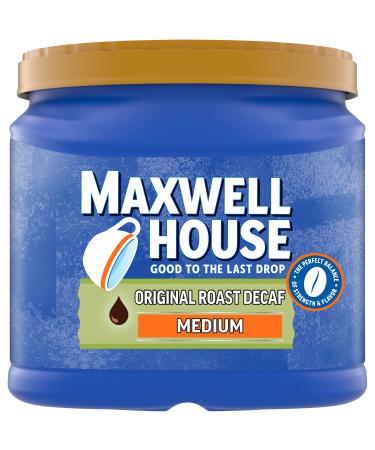 Maxwell House The Original Roast Decaf Medium Roast Ground Coffee (29.3 oz Canister) 29.3 Ounce