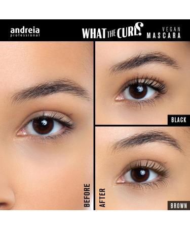 Andreia Professional MAKEUP Whats the curl Mascara Long Lasting Adds Volume and Curve Lenghtening Brown 14ml Curl Brown 10 ml Pack of 1 - Buy Online on GoSupps.com