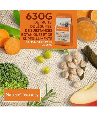 Nature's Variety Selected - Dry Dog Food for Medium and Large Breed Adult Dogs - Grain Free - with Deboned Free-Range Chicken - 2kg - Buy Online on GoSupps.com
