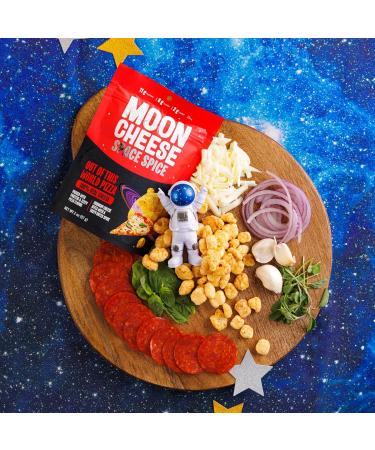 Moon Cheese Space Spice Variety Pack Crunchy Protein-Rich Cheese Snack Keto Friendly 100% Real Cheese Low Carb Gluten-Free Low Sugar 2 Oz bags (Pack of 3 1 of Each Flavor) Variety (Pizza Lime Chili) - Buy Online on GoSupps.com
