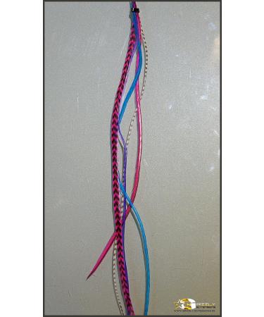 Grizzly Extensions 5 Single Spring Extensions Berry Style for Brown Hair - Premium Quality International Shipping - Buy Online on GoSupps.com