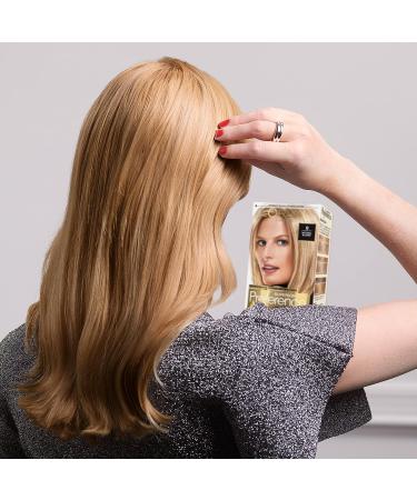 L'Oreal Paris Superior Preference 8A Ash Blonde Permanent Hair Color - Fade-Defying & Shine | Pack of 1 - Buy Online on GoSupps.com