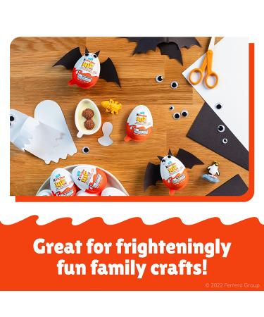 Kinder Joy Eggs  Cream And Chocolate Wafers With Toy Inside  Great For Halloween Treats  10.5 Oz  15 Eggs - Buy Online on GoSupps.com