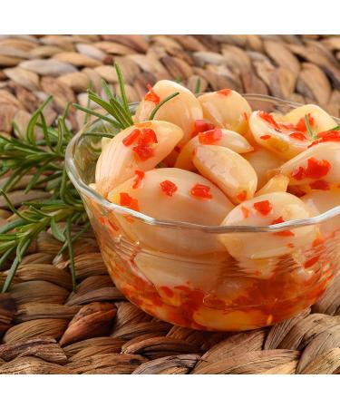 Amish Valley Products Country Pickled Garlic - Hot Flavor 15 oz Glass Jar - 1 Pack - Buy Online on GoSupps.com