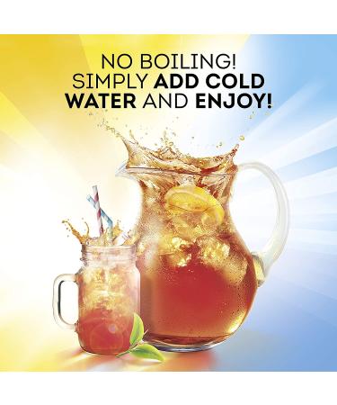 Lipton Cold Brew Family Black Iced Tea - Unsweetened Decaf Tea Bags 22ct (Pack of 3) - Buy Online on GoSupps.com