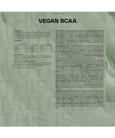 Bulk Vegan BCAA Powder Mixed Berry 500g - Pack of 1 | Packaging May Vary - Buy Online on GoSupps.com