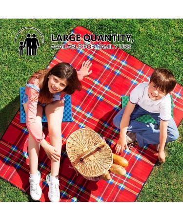 Jutom 12 Pcs Camping Foam Pads - Waterproof EVA Seat Cushion for Hiking, Mountaineering, and Hunting - Buy Online on GoSupps.com
