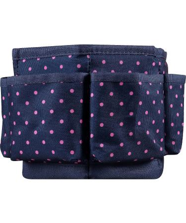 SINGER Sewing Storage Desktop Spinner in Navy with Pink Polka Dots - Buy Online on GoSupps.com