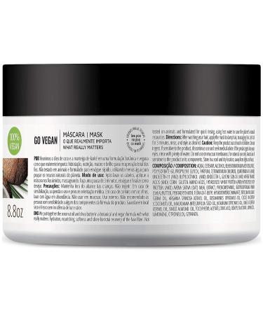 Inoar PROFESSIONAL Go Vegan Hydration Hair Mask 8.8 fl oz - Buy Online on GoSupps.com