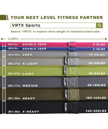VRTX Mesh Resistance Bands | Stretchable Weighted Exercise Bands for Full-Body Workouts Yoga & Physical Therapy - Durable & Comfortable - Buy Online on GoSupps.com