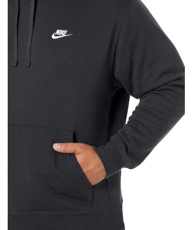 Nike Men's Pull Over Hoodie Black/White Large - Shop Now! - Buy Online on GoSupps.com