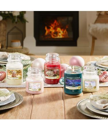 Yankee Candle Peppermint Pinwheels Large Jar - Fresh Peppermint Scent - Buy Online on GoSupps.com