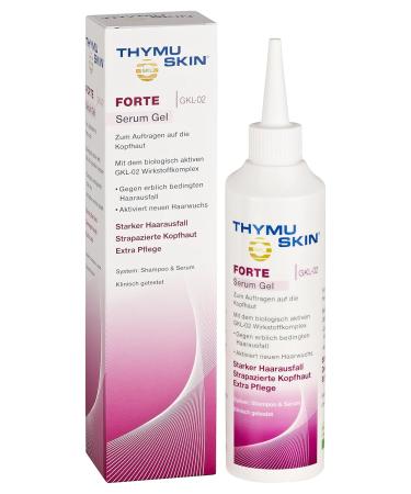 Buy THYMUSKIN Forte Serum Gel 200 ml - Effective Hair Growth Treatment | Free International Shipping - Buy Online on GoSupps.com