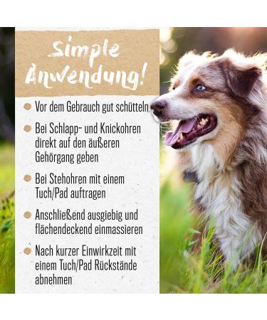 Alphazoo Anti-Ear Mite Oil for Dogs & Cats - 100ml | Effective Ear Drops for Ear Mites & Ear Rust | Gentle Natural Ear Care - Buy Online on GoSupps.com