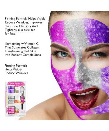 SpaScriptions BeDazzled Glitter Peel-Off Mask for Firming and Pore Refining - Buy Online on GoSupps.com