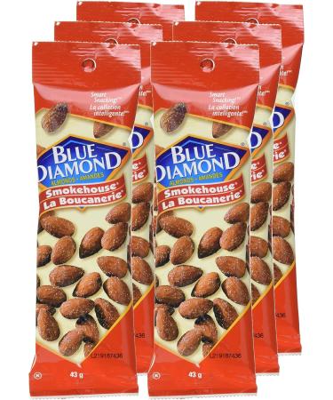 Blue Diamond Almonds Smokehouse Almonds 43 Grams 12 Count - Buy Online on GoSupps.com