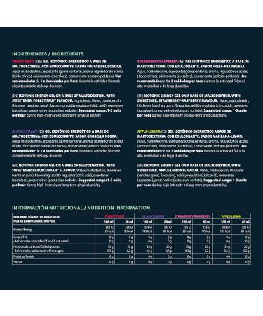 Evotion Pro High Energy Gel - 20x60ml - Forest Berries - 80kcal 20g Carbs - Maltodextrin Power Gel for Running & Marathon Energy - Buy Online on GoSupps.com