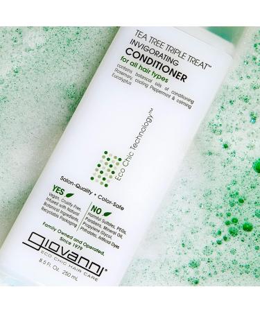 Buy Giovanni Cosmetics Tea Tree Triple Treat Conditioner - 314g | Best International Shipping - Buy Online on GoSupps.com