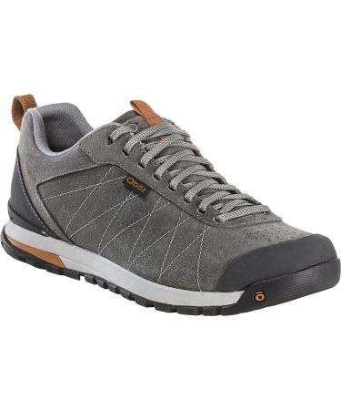 Oboz Bozeman Low Leather Hiking Shoe - Men's Charcoal 11 - Buy Online on GoSupps.com