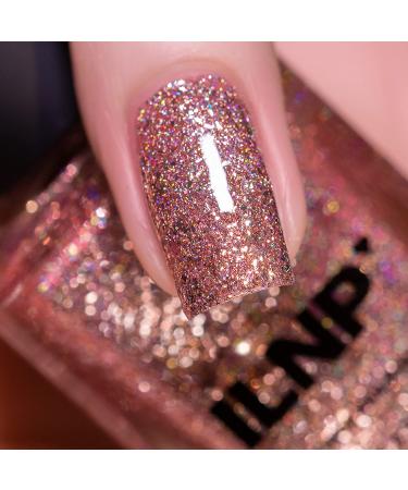 ILNP Juliette Holographic Nail Polish - Rose Gold 0.4 Fl Oz - Pack of 1 - Buy Online on GoSupps.com