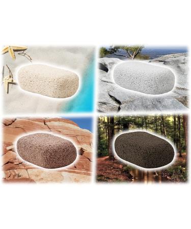 Novalee Terracotta Pumice Stone for Callus Removal | Eco-Friendly Fine Grain for Gentle Cleaning - Buy Online on GoSupps.com