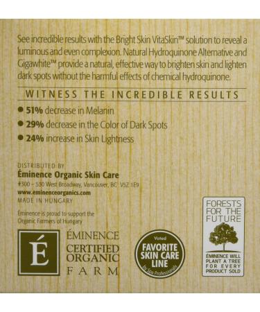 Eminence Organic Skincare Bright Skin Masque - 2 oz | Natural Radiance for All Skin Types - International Shipping Available - Buy Online on GoSupps.com