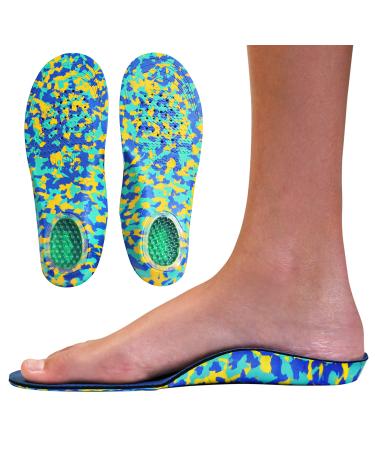 Childrens Insoles for Kids with Flat Feet Who Need Arch Support by Kidsole (Kids Size 2-6) (24 CM) Kids Size 2-6