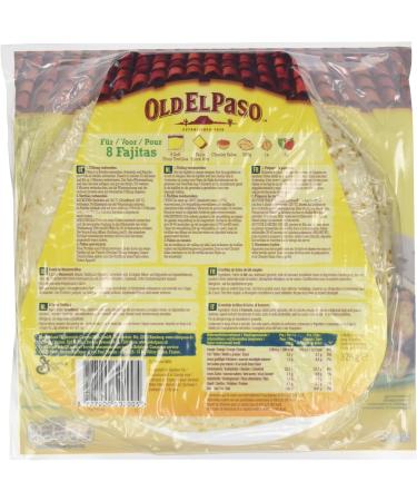 Old El Paso Wheat Tortillas Nature The Package 326 g - Lot of 4 - Buy Online on GoSupps.com