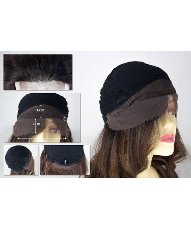 WIG ME UP RGF-5547-LF-OP2/430 Women's Lace Front Wig - Dark Brown Red Balayage Mix Long Wavy Hair - Buy Online on GoSupps.com