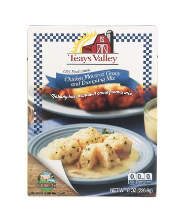 Teays Valley Chicken Flavored Gravy and Dumpling Mix Pack of 2 - Old Fashioned Recipe - Buy Online on GoSupps.com