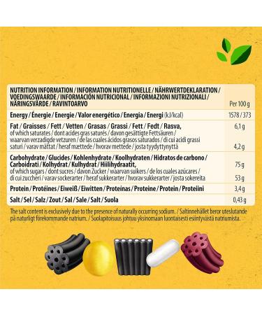 Panda Natural Licorice Mixture | Six Delicious Flavors | Authentic Liquorice Candy Since 1927 | 170g Pack of 12 | International Shipping - Buy Online on GoSupps.com