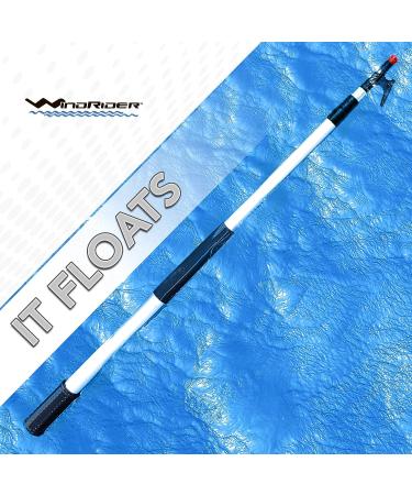 WindRider Telescoping Boat Hook - Floating, Double Grip, Super Strong, Threaded End - 8 or 12ft, Push Pole Multipurpose - Buy Online on GoSupps.com