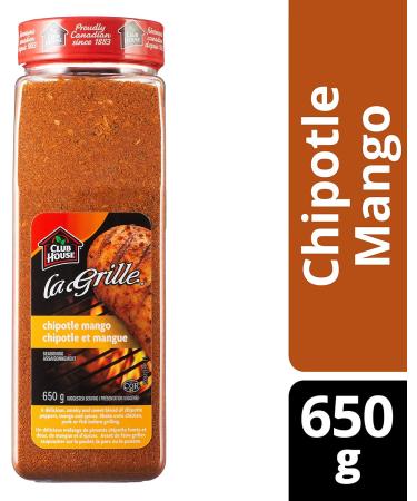 La Grille Grilling Made Easy Chipotle Mango Seasoning 650g & Grilling Made Easy Brazilian BBQ Seasoning 640g Seasoning + Brazilian BBQ Seasoning Chipotle Mango Seasoning 650 g (Pack of 1) - Buy Online on GoSupps.com