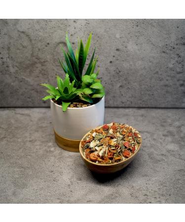 Herbal tea Strawberry Mint UniTea Land 100 grams - Buy Online on GoSupps.com