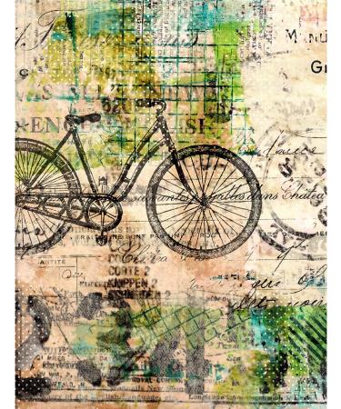 6 Mulberry Paper Images 30gsm for Decoupage & Mixed Media - 8 x 10.5 inch Rice Paper Sheets - Buy Online on GoSupps.com