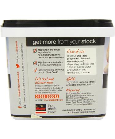 Premium Major Chicken Stock 1kg - High-Quality Flavor Enhancer - Buy Online on GoSupps.com