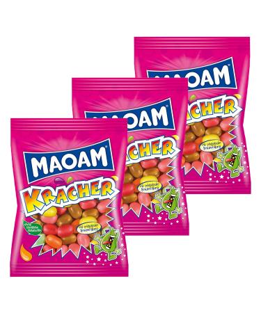 Haribo Maoam Fruit Crackers - Set of 3 Chewy Dragees 600g | International Shipping Available - Buy Online on GoSupps.com