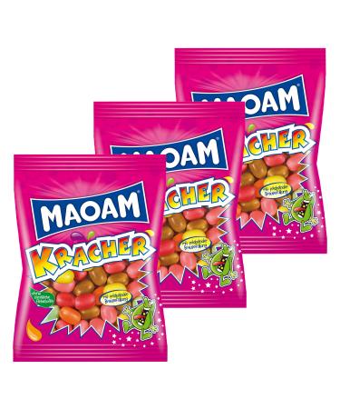 Haribo Maoam Fruit Crackers set of 3 dragees chewy candy in bag 600 g - Buy Online on GoSupps.com