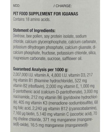 Necton Iguana 222.54g - Premium Iguana Food (1-Pack) | International Shipping Available - Buy Online on GoSupps.com