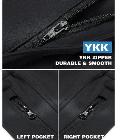 PERSIT Women's Snow Ski Waterproof Windproof Fleece Lined Cargo Hiking Pants - Medium Black - Buy Online on GoSupps.com