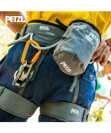 Petzl Bandi Magnesium Bag - Grey | One Size | Lightweight Climbing Chalk Bag - Buy Online on GoSupps.com