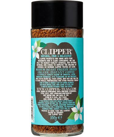 Clipper Latin American Organic Instant Coffee 6 x 100g Jars - Bulk Buy for Home & Catering | Arabica Gourmet Coffee | Sustainable Fairtrade & Eco Conscious | Ethically Sourced by Clipper Teas - Buy Online on GoSupps.com