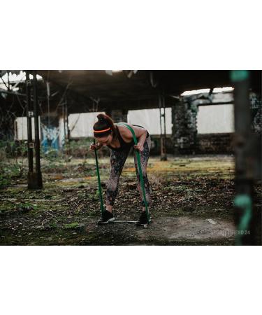 Sports Trend 24 Fitness Straps & Resistance Bands - Strength & Mobility (Green 22.6-58.9kg) | 104cm | Multiple Strengths & Colors | International Shipping Available - Buy Online on GoSupps.com