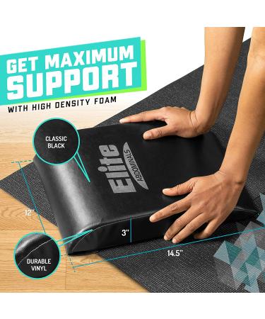 Elite Sportz Equipment Ab Mat - High Density Foam Sit Up Mat for Abs & Back Support - Buy Online on GoSupps.com