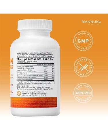 Clean Electrolyte Tablets for Rapid Rehydration, Muscle Cramping, Hangover Recovery & Keto Support - No Fillers or Silica - Hydration Pack in a Pill - Buy Online on GoSupps.com